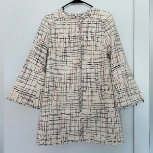 BANANA REPUBLIC NWOT LONG LINED PEA COAT SZ SMALL